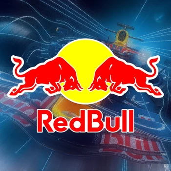 Мотоциклетные наклейки Red Bull, отличительные знаки, эмблема с буквенным логотипом на шлеме, танк