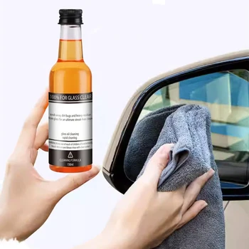 Средство для удаления масляной пленки с автомобильных стекол для автомобиля AIVC Полировка лобового стекла Восстановление Прозрачного стекла Очиститель для бытовой детализации автомобилей