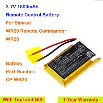 Аккумулятор Cameron Sino 3,7 В 1800 мАч для дистанционного управления CP-WR20 для Simrad WR20, WR20 Remote Commander + Инструмент и подарки