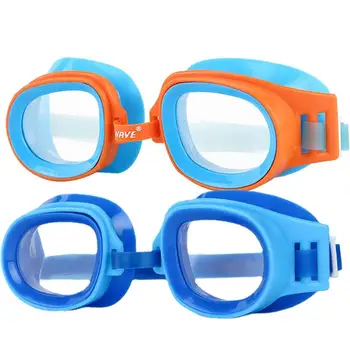 Детские плавательные очки с защитой от ультрафиолета Водонепроницаемые Силиконовые очки для плавания в бассейне на пляже