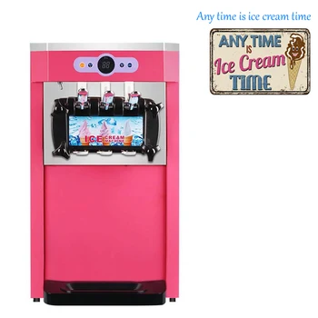 Машина для производства замороженных фруктов PBOBP Ice Cream Home Полноавтоматическая мини-машина для производства мороженого Бытовая мороженица