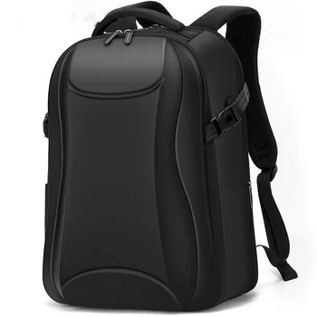 Мужской рюкзак для бизнеса, многофункциональные водонепроницаемые рюкзаки для ноутбуков с твердым корпусом, USB-сумка для зарядки