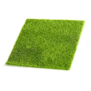 4 шт. коврики из искусственной квадратной травы, имитирующие газон, реквизит для фотостудии для внутреннего ландшафта гостиной