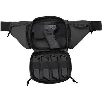 Уличная тактическая поясная сумка для пистолета Кобура Нагрудная Военная боевая Походная Спортивная Охотничья Спортивная сумка-кобура для пистолета