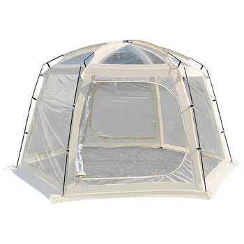 Прозрачная палатка для кемпинга, Переносной купол, Прозрачная палатка, Звездообразная палатка на 4-8 человек, Панорамное окно, Солнечная комната на открытом воздухе, принадлежности для кемпинга