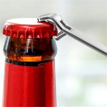 1шт Мини-Открывалка для бутылок с пивной жидкостью для полости рта Креативный Винный Консервный нож Портативный Легкий Кухонный Инструмент для выживания в Кемпинге на Охоте