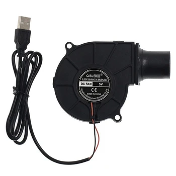 USB Портативный Вентилятор для Барбекю для Пикника, Кемпинга, Воздуходувка с Низким Уровнем Шума BallBearing A0KF