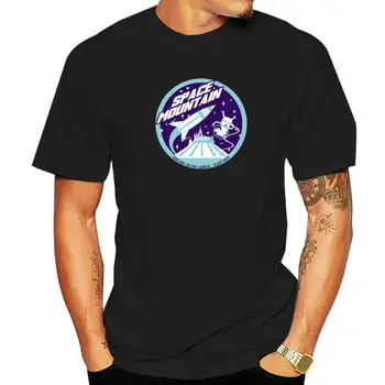Обычная футболка с круглым вырезом и круглым вырезом SPACE MOUNTAIN (блюз) Мужские топы и футболки World Of Tanks, короткая футболка с раменом из Европы
