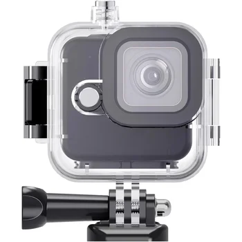 Для GoPro Hero 11 Mini, черный водонепроницаемый чехол, защитный чехол для дайвинга, корпус, подводная оболочка, аксессуары для спортивной камеры