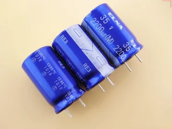 Электролитический конденсатор ELNA Blue Robe 2200 мкФ 35 В 35 В 2200 мкФ 16*25 мм