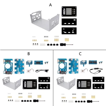 Профессиональные металлические чехлы для Mister FPGA Подходят для основной платы/ввода/вывода DE10-Nano и новинка для Mister USB Hub