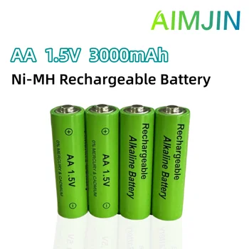 AA 1,5 В 3000 мАч Ni-MH аккумуляторная батарея 2A Baterias для камеры, фонарика, аккумулятор премиум-класса