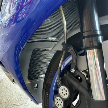 Защита Радиатора Для Yamaha YZFR1 YZFR1M YZF-R1 YZF-R1M YZF R1 R 1 M 2015-2023 Мотоциклетная Решетка Радиатора Защитная Крышка Протектор