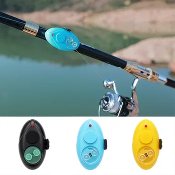 2023 Новый сигнализатор поклевки рыбы для рыбалки Электронный зуммер на удочке с громким индикатором Включает чувствительное к батарее водонепроницаемое снаряжение