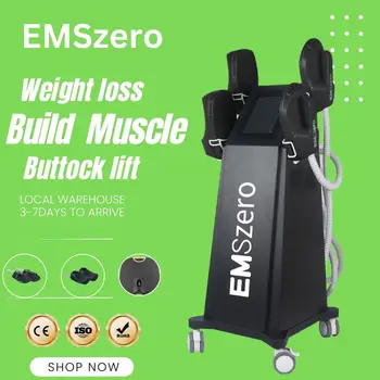 Миостимулятор Sculpt HIEMT Высокоинтенсивный Электромагнитный Контурный тренажер для похудения EMSzero Machine