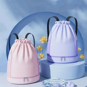 Летняя портативная спортивная сумка для путешествий 2023 года, пояс на шнурке, сумка для плавания на шнурке, спортивная сумка, рюкзаки для одежды, водонепроницаемая