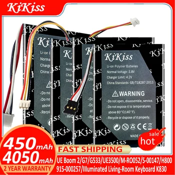 Аккумулятор KiKiss для клавиатуры Logitech UE Boom 2/G7/G533/UE3500/M-RO052/S-00147/H800/915-000257/для гостиной с подсветкой K830