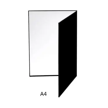 Многоцелевой утолщенный двусторонний складной картон формата А3 А4 3 в 1 для фотографирования стеклокерамических косметических продуктов.