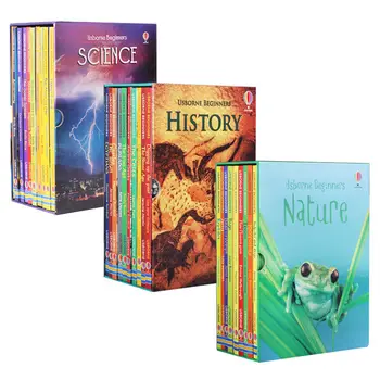 10 книг / комплект в мягкой обложке Usborne Для начинающих, Научная книга для детей, Интересная научная книга для детей, для чтения на английском языке, книжка с картинками