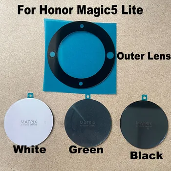 Оригинальная новинка для Huawei Honor Magic5 Lite Стекло задней камеры Объектив Стекло задней камеры с клейкой наклейкой Клей Magic 5 Lite 5G