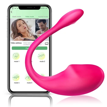 Секс-игрушки Bluetooth, фаллоимитатор, вибратор для женщин, Беспроводное приложение, вибратор с дистанционным управлением, Вибрационные трусики, игрушка для секс-шопа для пары