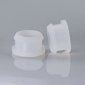 2,5 мм-30 мм Прозрачные Колпачки Для отверстий Из Силиконовой Резины Т-Образная Заглушка Для отверстий, Защелкивающаяся Прокладка, Заглушающая Торцевое Уплотнение, Пробка