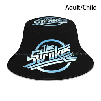 The Bucket Hat Солнцезащитная Кепка The Strokes Music Indie Складная Уличная Рыбацкая Шляпа