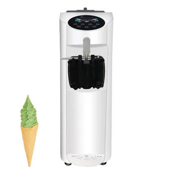 Автомат для приготовления мягкого мороженого Коммерческие мороженицы Электрический автомат по продаже мороженого с цифровым дисплеем с одной головкой