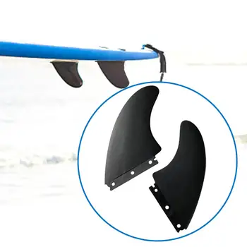 2шт Плавники для доски для серфинга Замена хвостового руля для серфинга Быстроразъемный Серфинг для водных видов спорта Гребля на каноэ