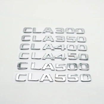 Для W117 CLA Class C63 CLA45 CLA200 CLA220 CLA250 CLA300 CLA350 CLA400 CLA550 Задние Эмблемы Логотип Багажника Значок Буква