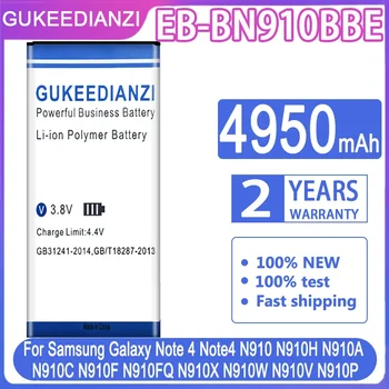 Сменный Аккумулятор для Samsung Galaxy NOTE 4 N910A N910U N910F N910H N910V N910C 4950 мАч EB-BN910BBE