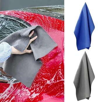 Универсальное супервпитывающее полотенце для сушки автомобиля, Мягкие Сушильные Двухсторонние тканевые полотенца для кузова автомобиля, автомобильные аксессуары для автомобилей