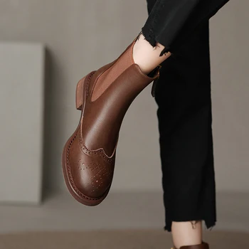 2023 г. Новая осенняя женская обувь, женские ботинки 