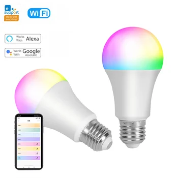 eWeLink LED Smart WiFi Лампочка E27 RGB C + W Светодиодная Лампа С Регулируемой Яркостью Волшебная Лампочка Поддержка Голосового Управления Alexa Google Assistant Alice