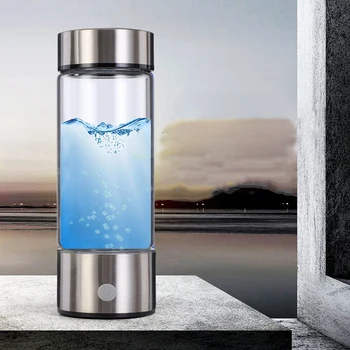 Генератор водородной воды объемом 420 МЛ, 3-минутный генератор для бутылок с водой, богатой антиоксидантами, богатой водородом, Электрический фильтр для воды с питанием от USB