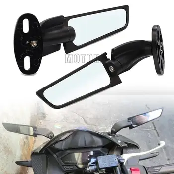 Мотоциклетное Зеркало Wind Wing Регулируемое Вращающееся Зеркало Заднего Вида Для Honda Silver Wing GT 400 600 ST1300 A STX1300 TRANSALP 600