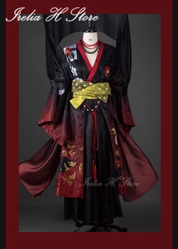 Irelia H Store vtuber Vox Akuma Косплей костюм кимоно может быть игрового платья нестандартного размера