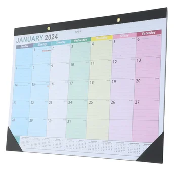 Календарь Настенный Ежемесячный Подвесной Планировщик Офисное расписание на июнь Бумажный Учебный год Вертикальное Планирование Заметок Настольная повестка дня