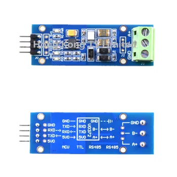 SN74HC04D + модуль SP485 TTL-RS485 MAX13487 контактов и разъемов 485-TTL уровня взаимного вращения аппаратного автоматического управления потоком