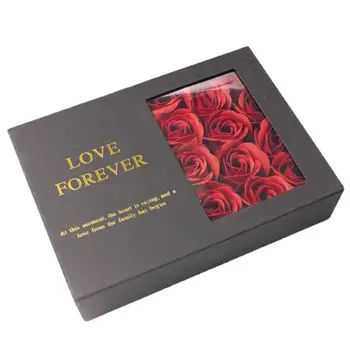 1 комплект Коробка для искусственных цветов, красивая подарочная коробка для цветов, Декоративная реалистичная коробка для мыла