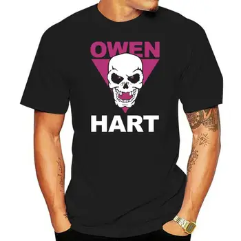 Футболка Wwf Owen Hart в винтажном стиле, новая футболка Hart Foundation, повседневная модная футболка с принтом
