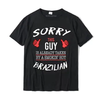 Извините, Этот парень увлечен горячей бразильской забавной футболкой, аниме-топами, тройниками, хлопковой мужской футболкой, рождественской аниме-графикой