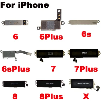 Модуль двигателя вибратора, гибкий кабель Taptic Engine, замена для iPhone 6 6Plus 6s 7 7Plus 8G 8 Plus X Модуль