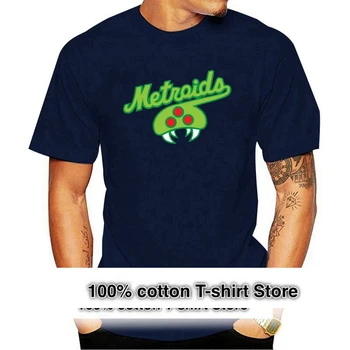 Мужская футболка THE METROIDS, футболка унисекс, женская футболка, футболки, топ