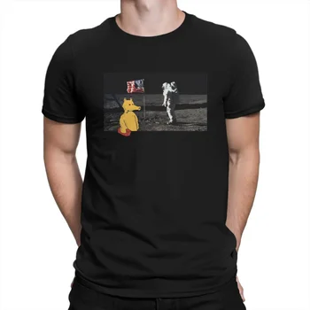 Мужские футболки MADLIB ON THE MOON, Винтажная футболка Из Чистого Хлопка Quasimoto, Футболки с круглым вырезом и коротким рукавом, Классические Топы