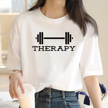 Женская футболка для фитнеса Crossfit, манга, топ, женская манга, забавная графическая одежда