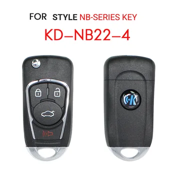 5 шт./Лот KEYDIY NB22-4 Универсальный 4-Кнопочный KD Дистанционный Автомобильный Ключ для KD900/KD-X2 KD MINI/KD-MAX для Buick/Chevrolet Style