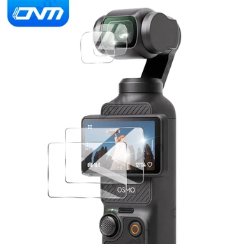 Аксессуары для защиты экрана DJI OSMO Pocket 3, Защитная стеклянная пленка для объектива, чехол для подвеса для экшн-камеры DJI Pocket 3.