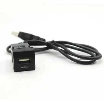 Автомобильное USB-зарядное устройство Быстрая зарядка Кнопка автоматической зарядки телефона USB-интерфейс передачи данных для Toyota Camry Corolla