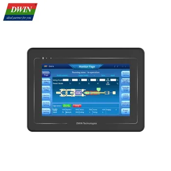 DWIN 7,0-дюймовый 1024*600 Дисплей HMI Linux3.10 Емкостный Интеллектуальный Сенсорный экран Промышленного класса четырехъядерный A40i RS232 RS422